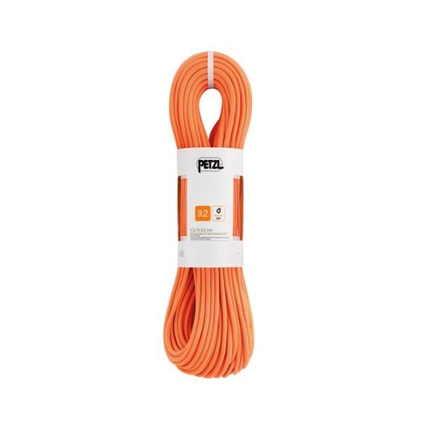 R35AO Volta orange pack LowRes - طناب دینامیک PETZL VOLTA 9.2mm*50m