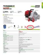 وینچ بنزینی PORTABLE PCW3000 - تصویر 2