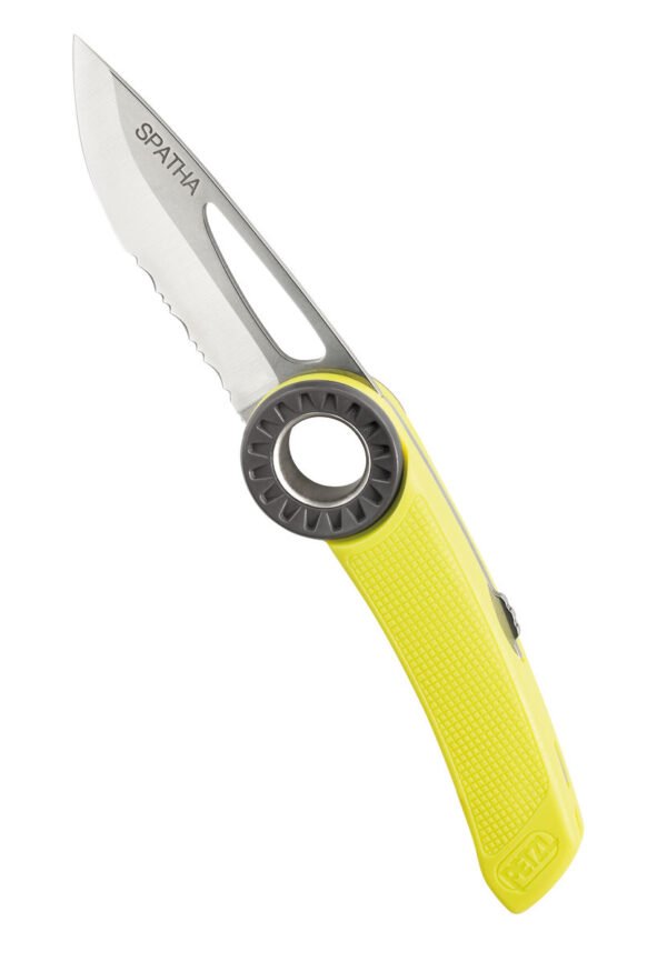 S92AY Spatha jaune LowRes - چاقو PETZL SPATHA knife