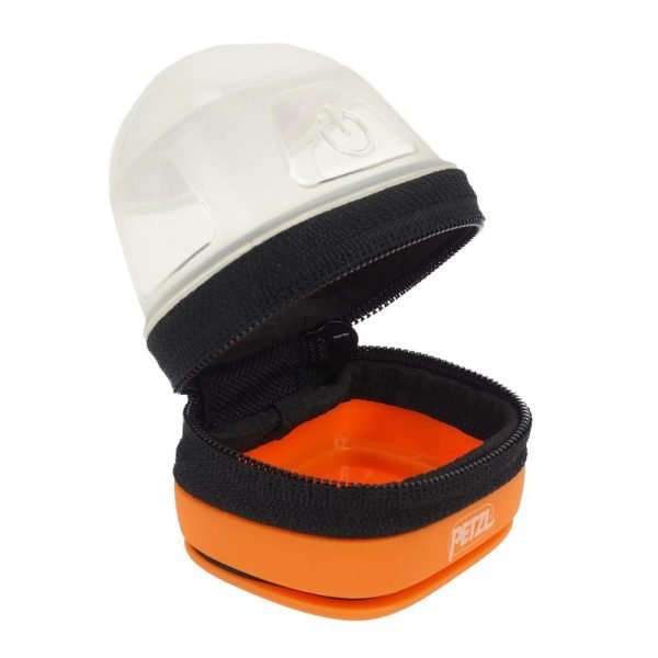 petzl noctilight headlamp case black orange 1 - کیف چراغ پیشانی با قابلیت تابش نور PETZL NOCTILIGHT